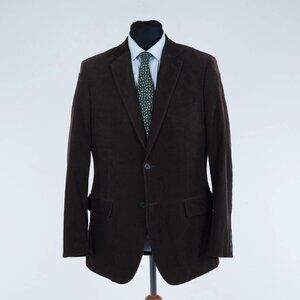 H&M Dark Brown Corduroy Blazer